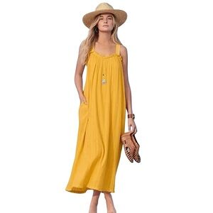 Sundance Sea Breeze Dobby Maxi Dress size M